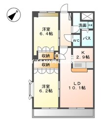 池之内ヒルズＡＮＮＥＸの物件間取画像